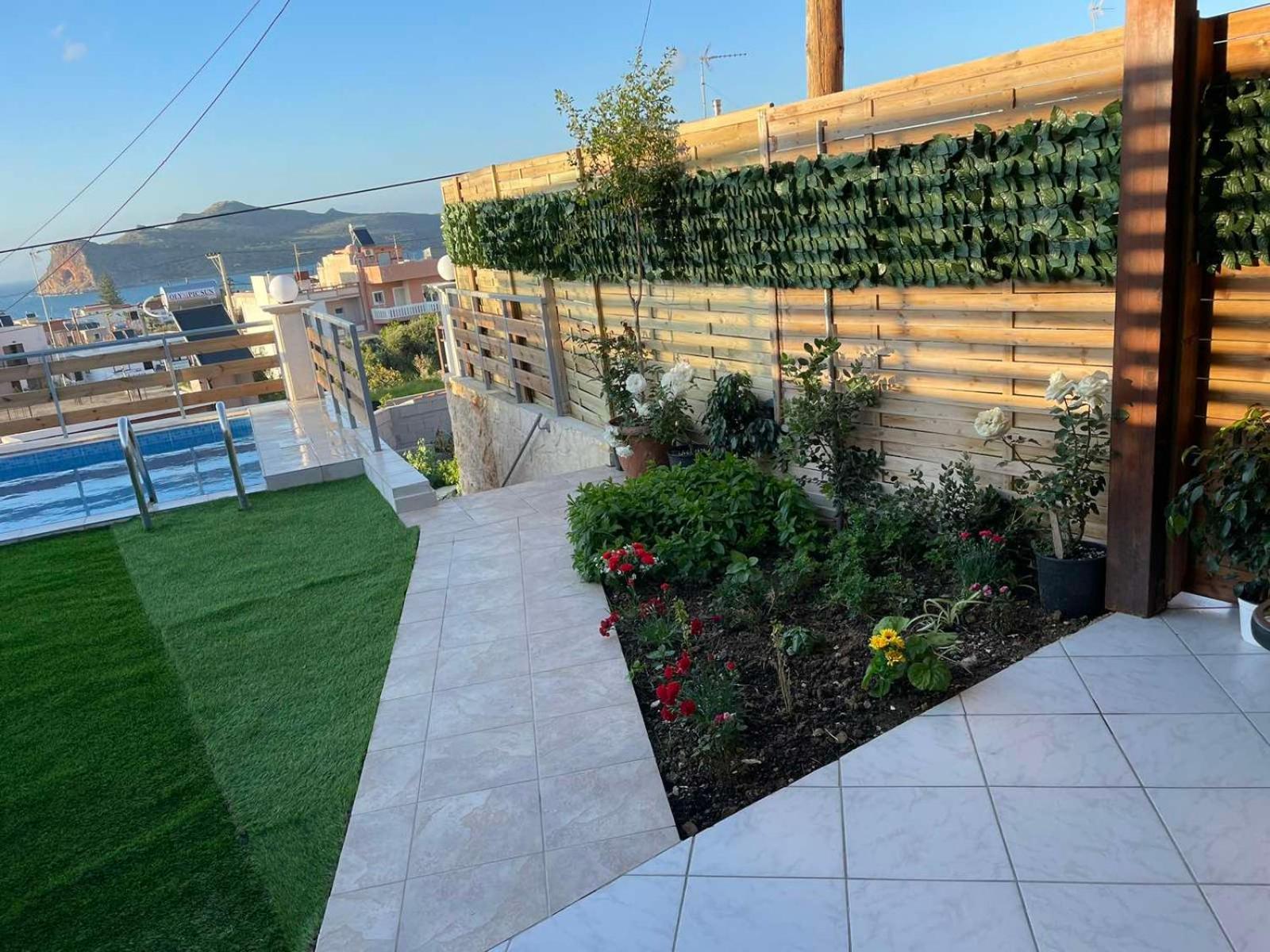 Claudia Villa 2 Agia Marina  Bagian luar foto