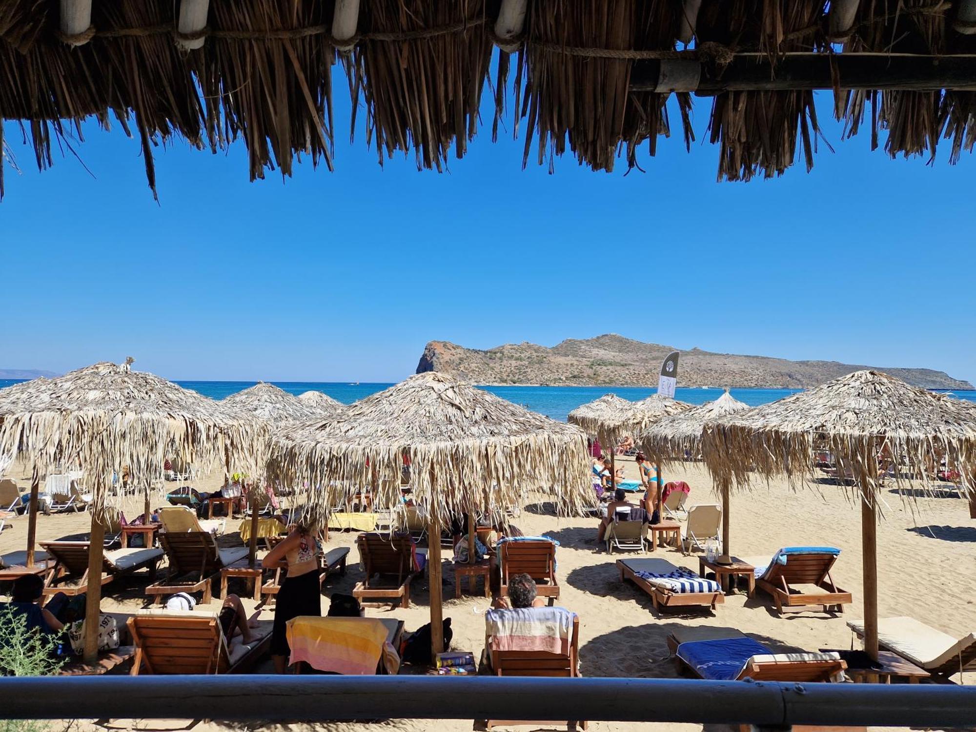 Claudia Villa 2 Agia Marina  Bagian luar foto